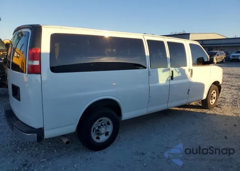 2017 Chevrolet Express G3500 Lt z USA, uszkodzony, nr VIN 1GAZGPFG4H1156718